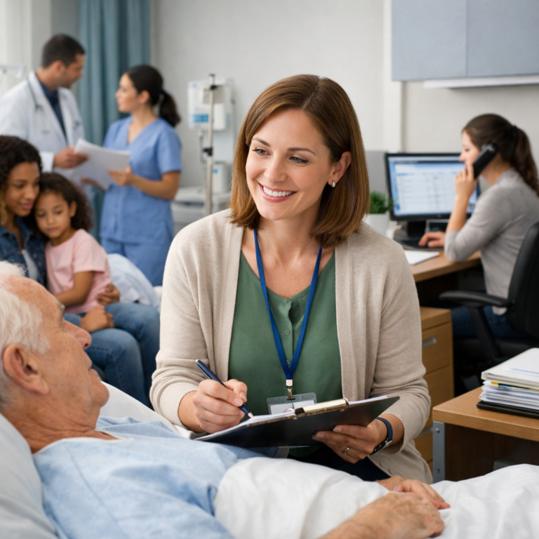 day in the life hospital social service worker jobs